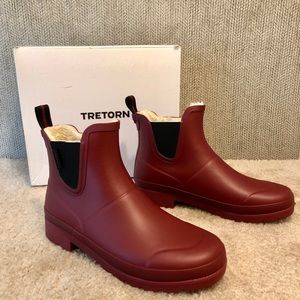 Tretorn - Lina Winter/ Burgundy Rubber Boots
